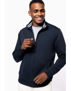 K-KA456-Veste molleton zippée 2